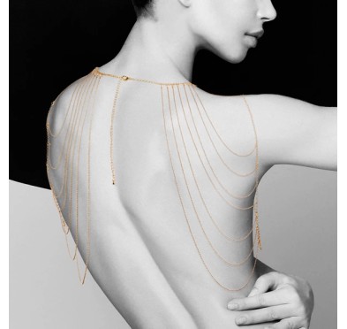 Łańcuszki na ramiona - Bijoux Indiscrets Magnifique Shoulder Jewelry Gold